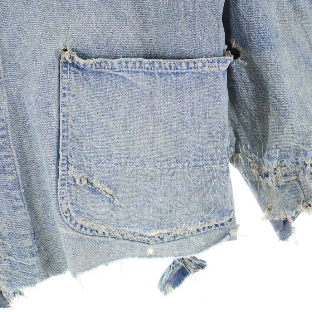 LEE(リー) 40s LEE 91-J DENIM COVERALL JACKET ハウスタグ後期 デニム カバーオール ジャケット インディゴ