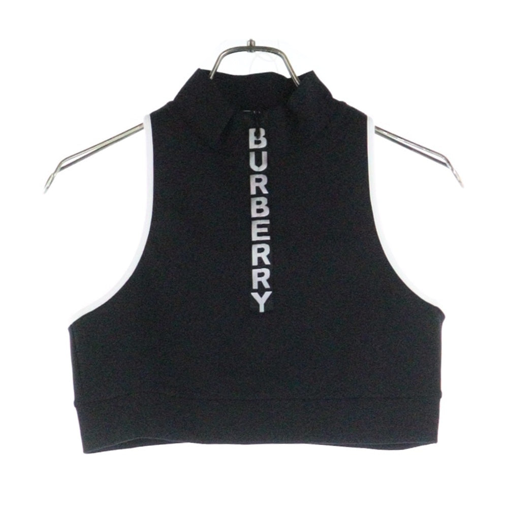 BURBERRY LONDON(バーバリーロンドン) LOGO SLEEVELESS TANK TOP ノースリーブ タンクトップ ブラック 8018926