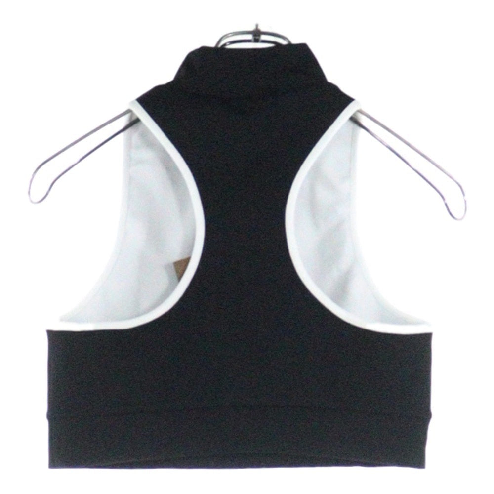 BURBERRY LONDON(バーバリーロンドン) LOGO SLEEVELESS TANK TOP ノースリーブ タンクトップ ブラック 8018926