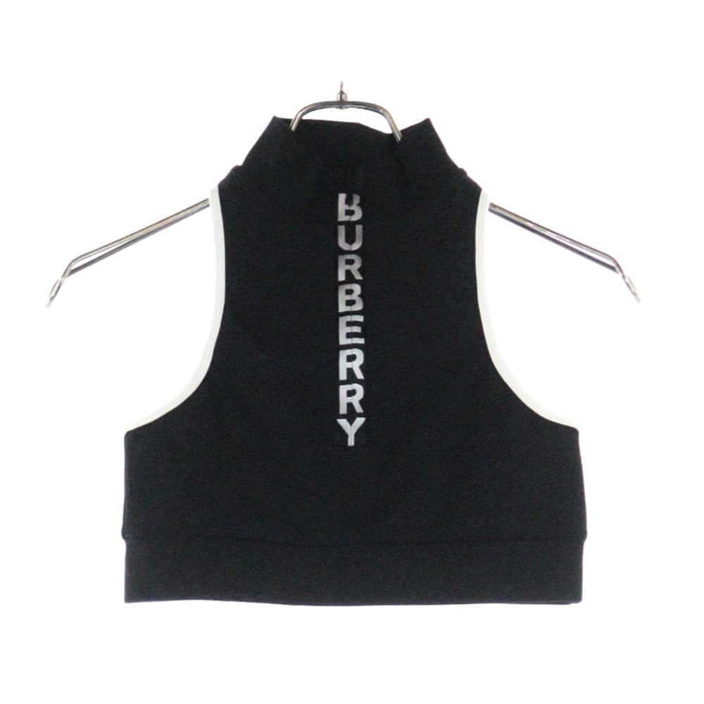 BURBERRY LONDON(バーバリーロンドン) LOGO SLEEVELESS TANK TOP ノースリーブ タンクトップ ブラック 8018926