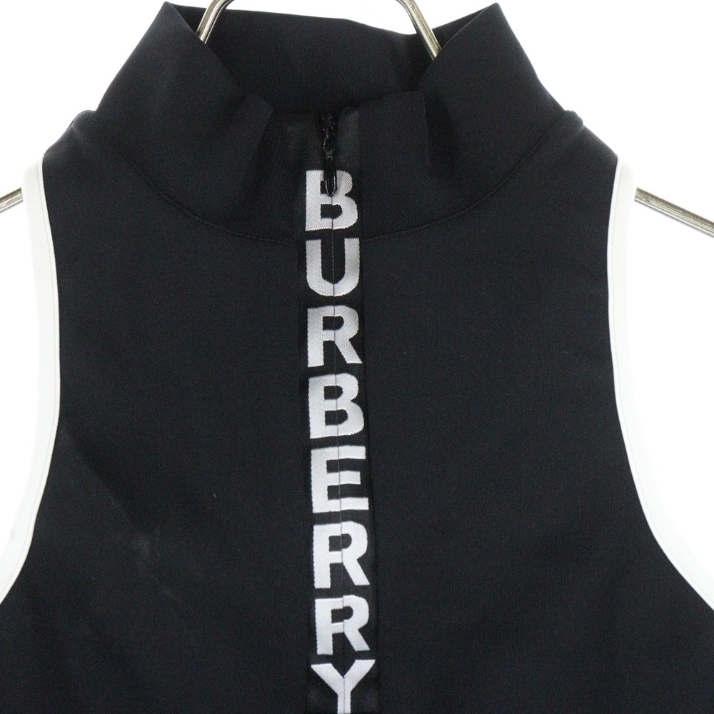 BURBERRY LONDON(バーバリーロンドン) LOGO SLEEVELESS TANK TOP ノースリーブ タンクトップ ブラック 8018926