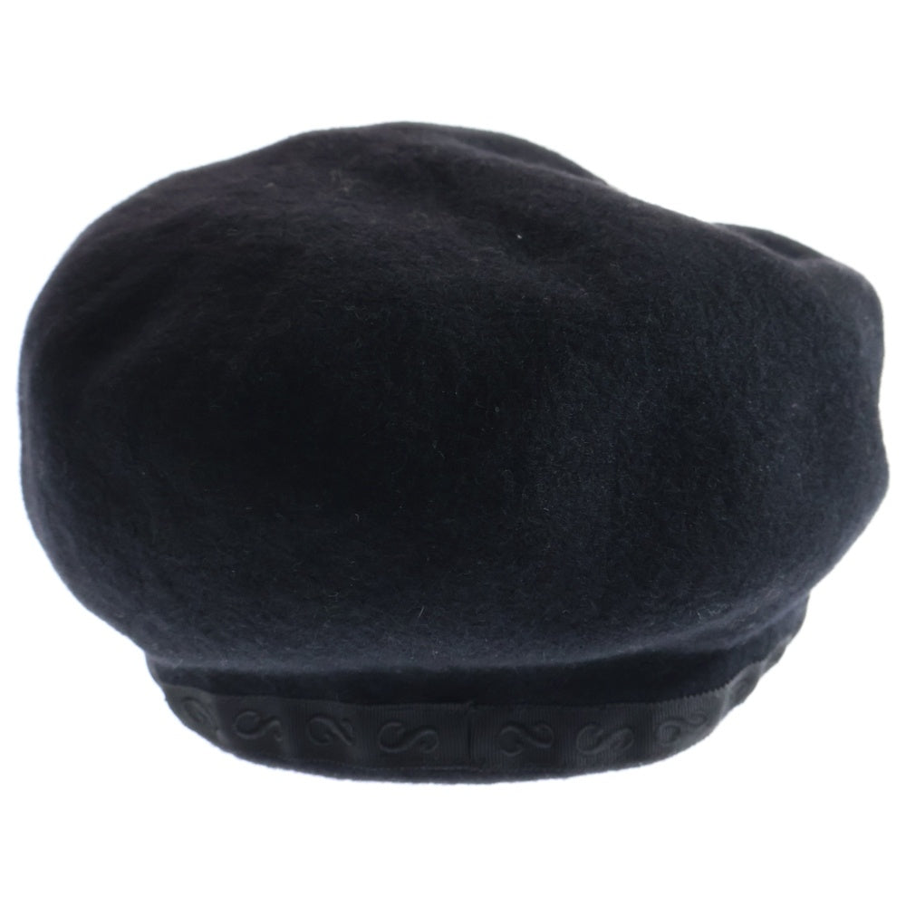 TAKAHIROMIYASHITA The SoloIst.(タカヒロミヤシタザソロイスト) 16AW WOOL HAT ウール ベレー帽 キャップ ブラック 0003AW16