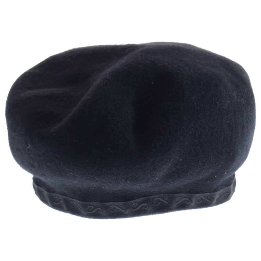 TAKAHIROMIYASHITA The SoloIst.(タカヒロミヤシタザソロイスト) 16AW WOOL HAT ウール ベレー帽 キャップ ブラック 0003AW16