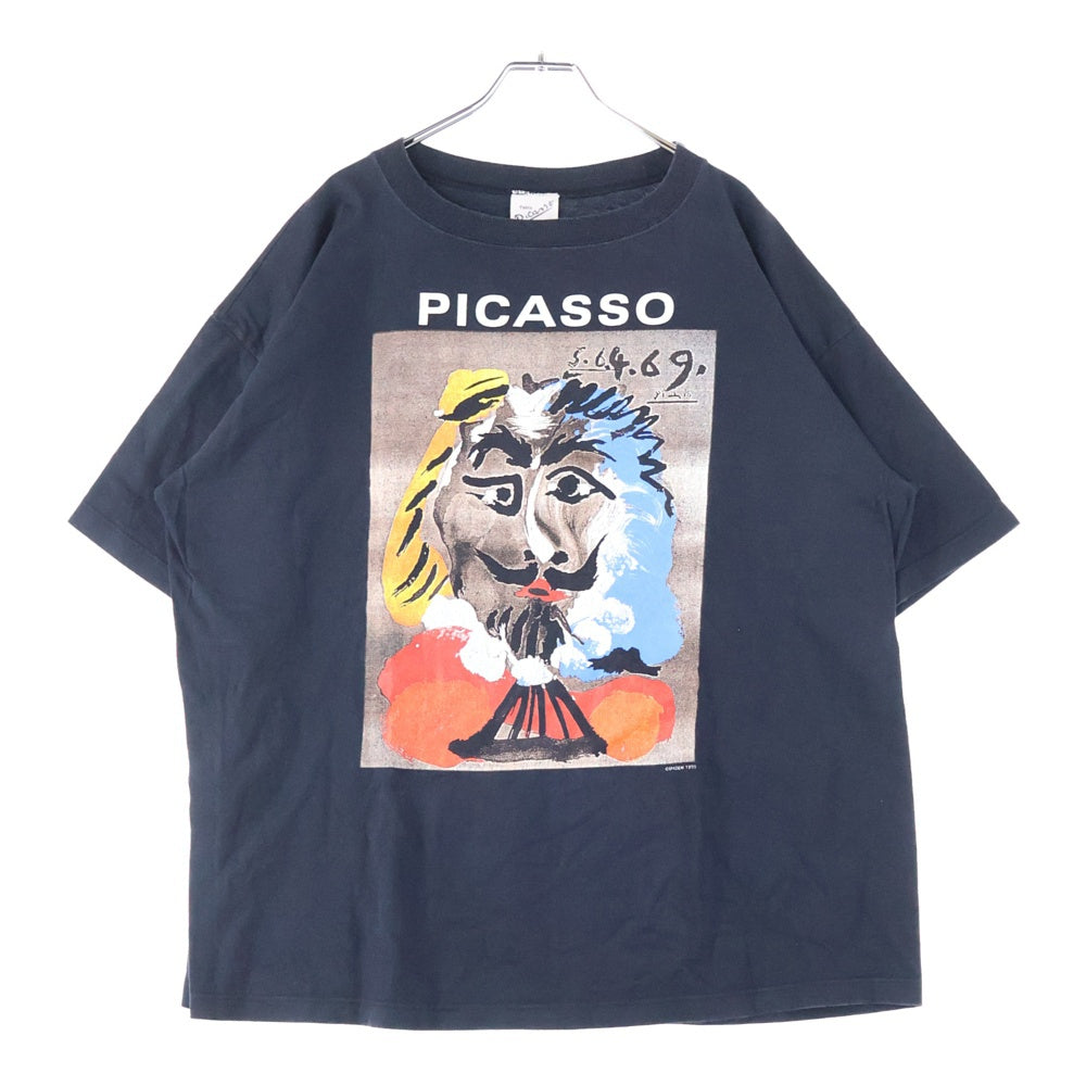 VINTAGE(ヴィンテージ) 90-00s PABLO PICASSO SPADEM 1995 パブロピカソ 半袖Tシャツ カットソー ブラック