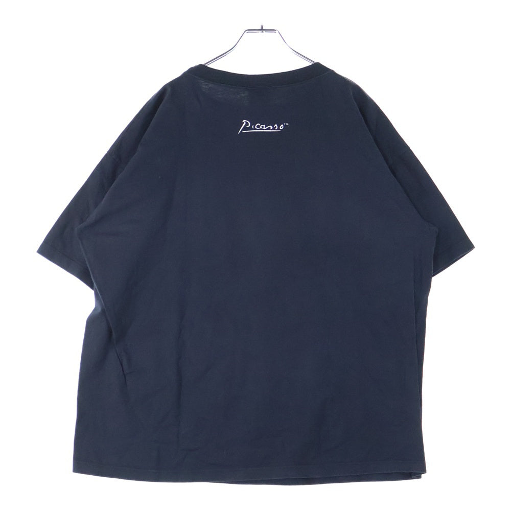 VINTAGE(ヴィンテージ) 90-00s PABLO PICASSO SPADEM 1995 パブロピカソ 半袖Tシャツ カットソー ブラック
