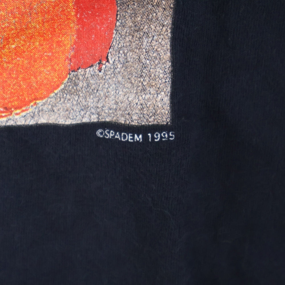 VINTAGE(ヴィンテージ) 90-00s PABLO PICASSO SPADEM 1995 パブロピカソ 半袖Tシャツ カットソー ブラック