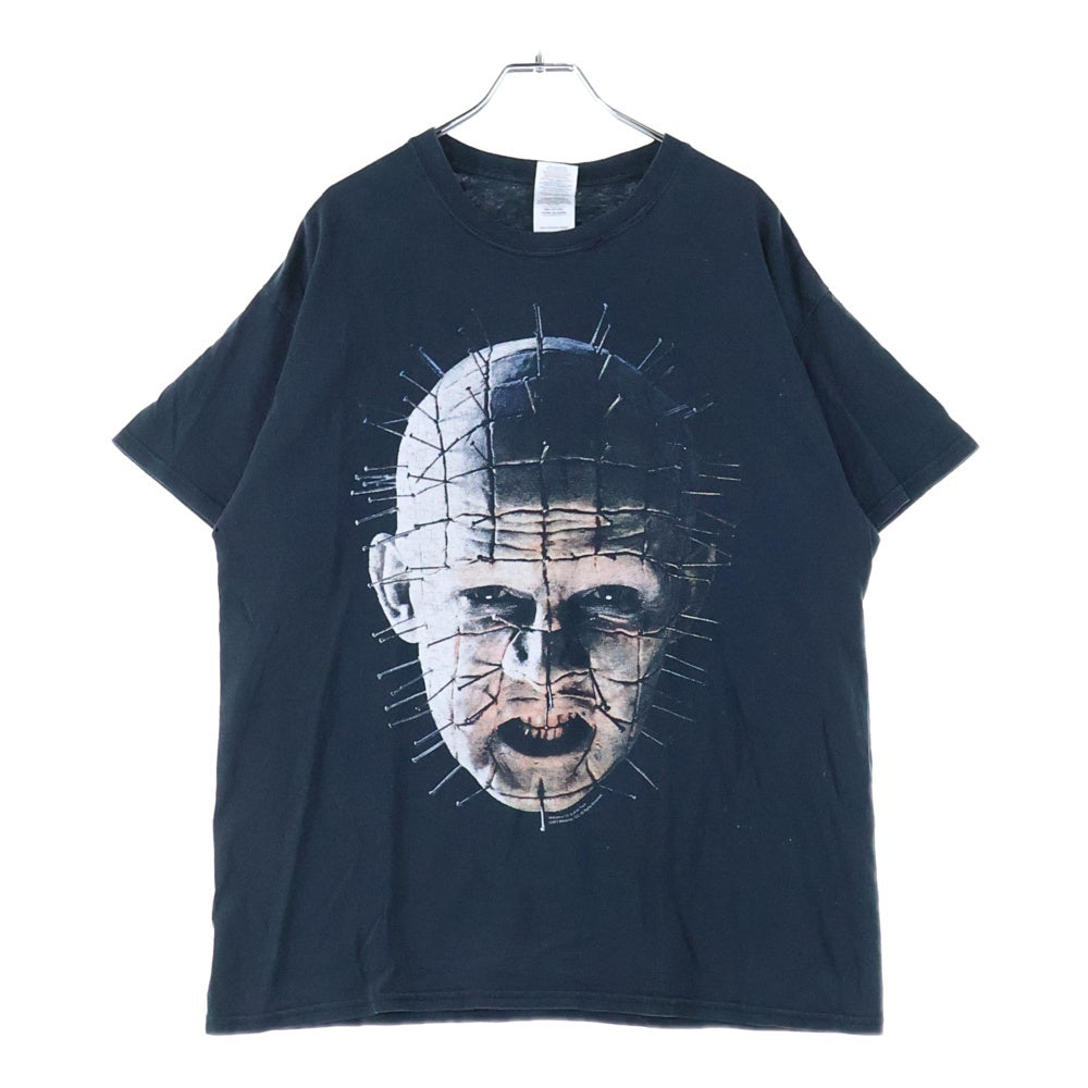 VINTAGE(ヴィンテージ) 00s HELLRAISER PINHEAD ヘルレイザー ピンヘッド 半袖Tシャツ カットソー ブラック