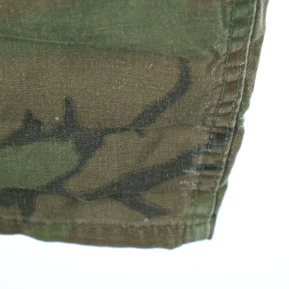 VINTAGE(ヴィンテージ) 60-80s MILITARY CIVILIAN LEAFBAKER PANTS RAPIDジップ ミリタリー シビリアンリーフ ベイカー パンツ 民間 迷彩 カモフラージュ カーキ
