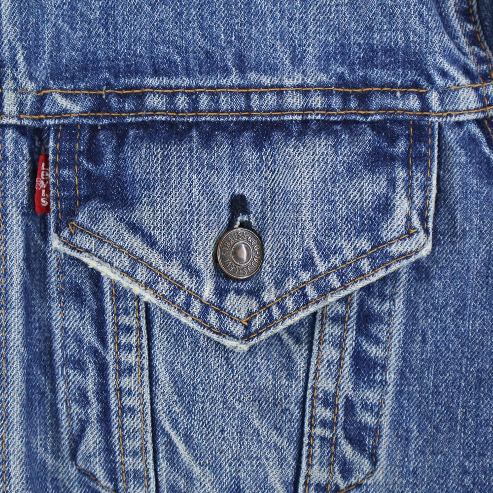 Levi's(リーバイス) 60-70s 70505 4th ボタン裏刻印52 スモールe不均等V デニムジャケット インディゴ