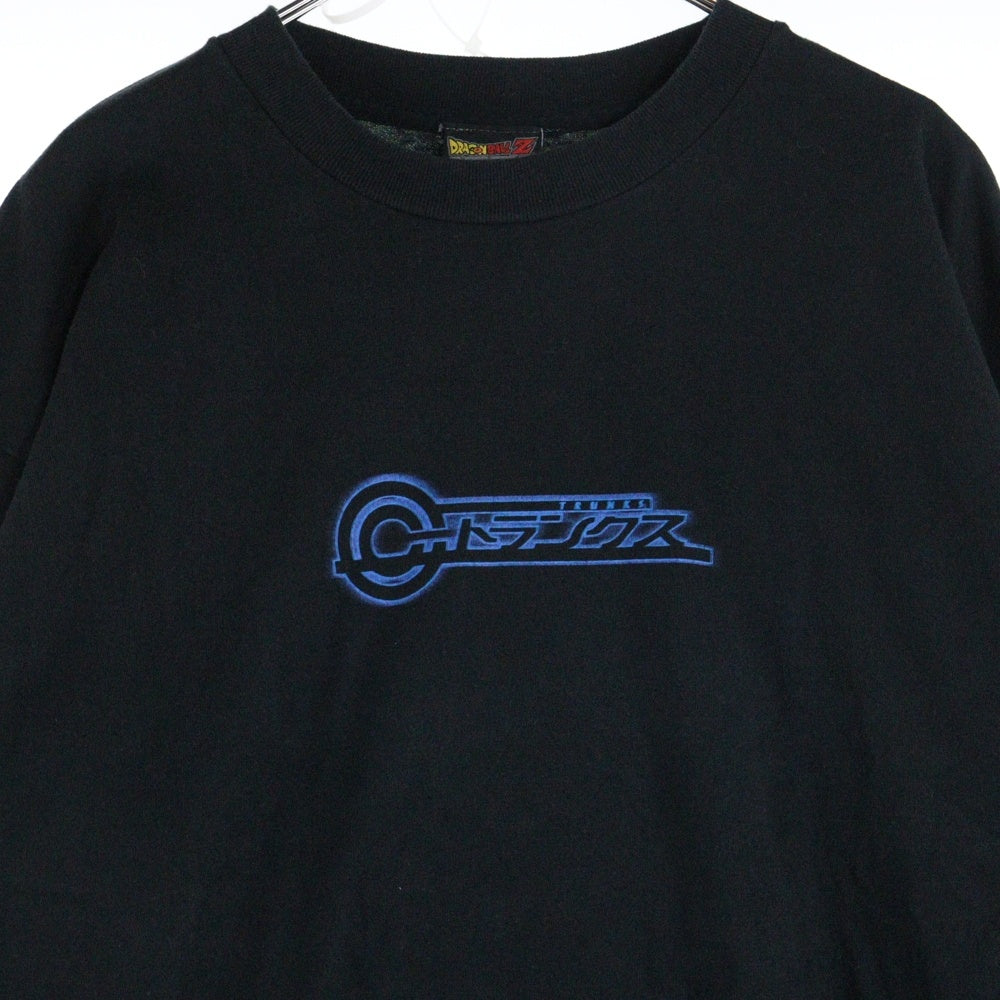 VINTAGE(ヴィンテージ) 00s Dragon Ball TRUNKS LS ドラゴンボール トランクス バックプリント Tシャツ 長袖カットソー ブラック