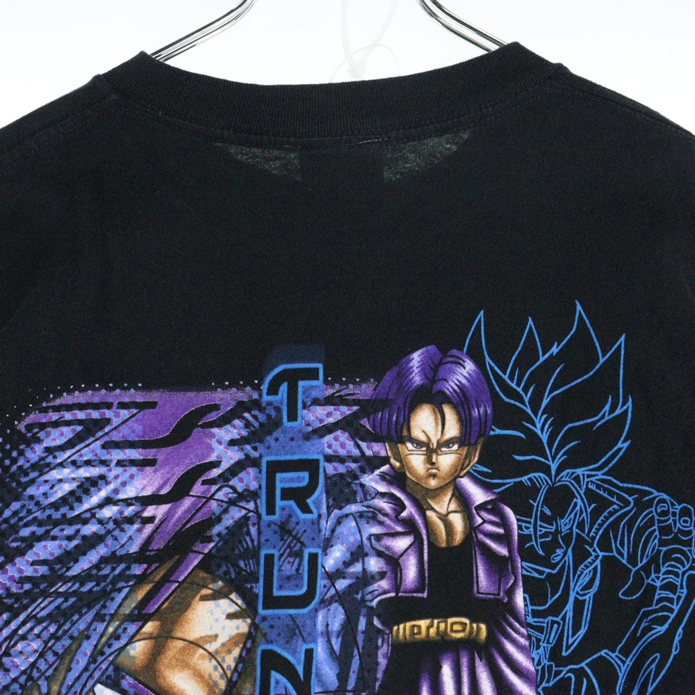 VINTAGE(ヴィンテージ) 00s Dragon Ball TRUNKS LS ドラゴンボール トランクス バックプリント Tシャツ 長袖カットソー ブラック