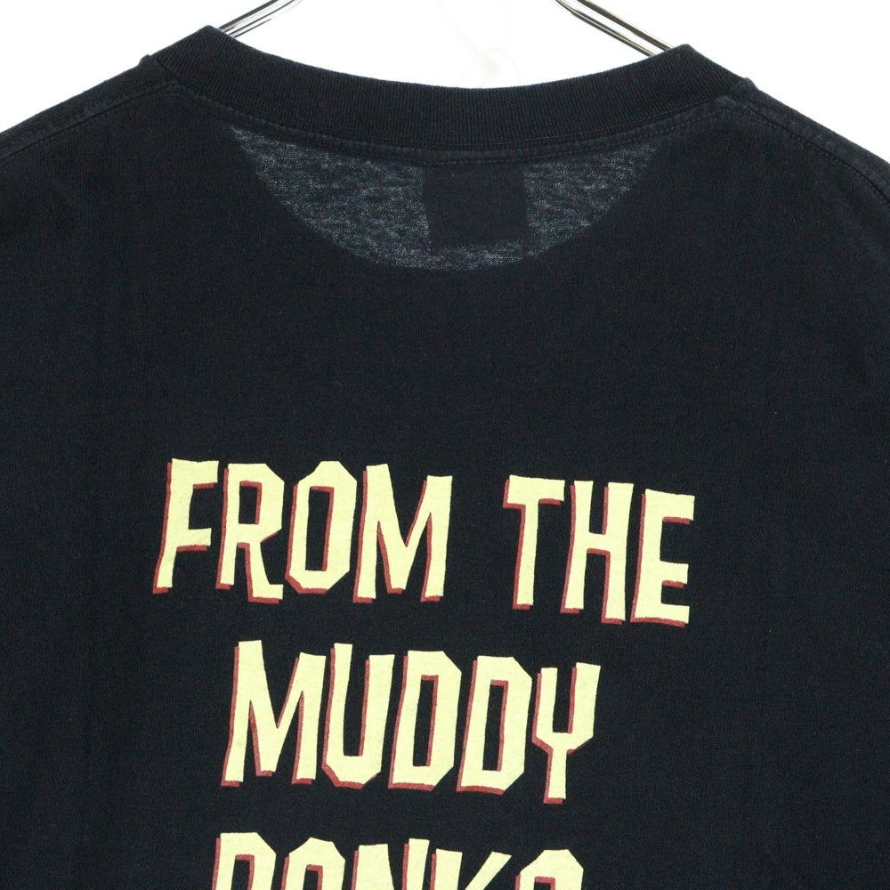 VINTAGE(ヴィンテージ) 90s NIRVANA FROM THE MUDDY BANKS OF THE WISHKAH ニルヴァーナ 両面プリンントTシャツ 半袖カットソー ブラック