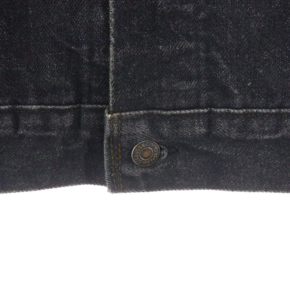 Levi's(リーバイス) 80-90s 70506 0259 ボタン裏527 先染め デニム ジャケット ブラック
