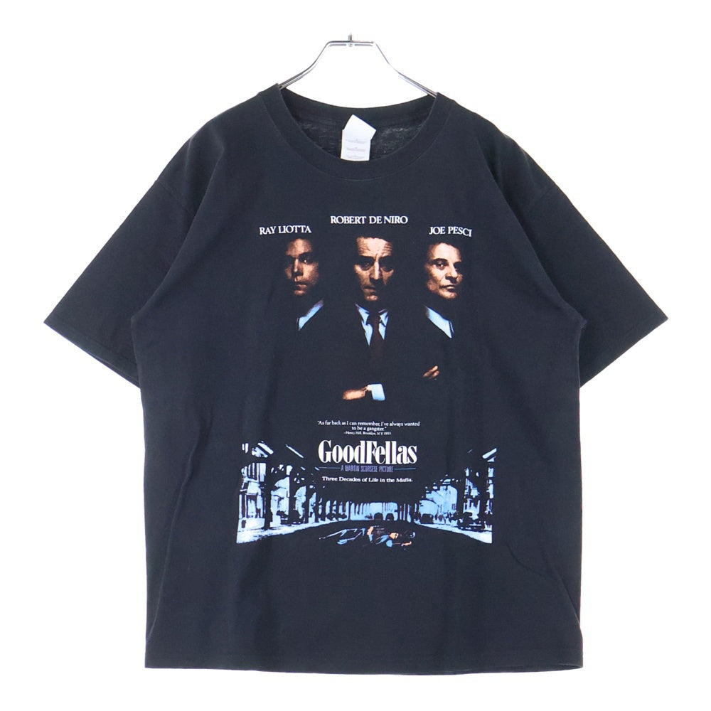 VINTAGE(ヴィンテージ) 00s GOODFELLAS MOVIE TEE グッドフェローズ Tシャツ 半袖カットソー ブラック