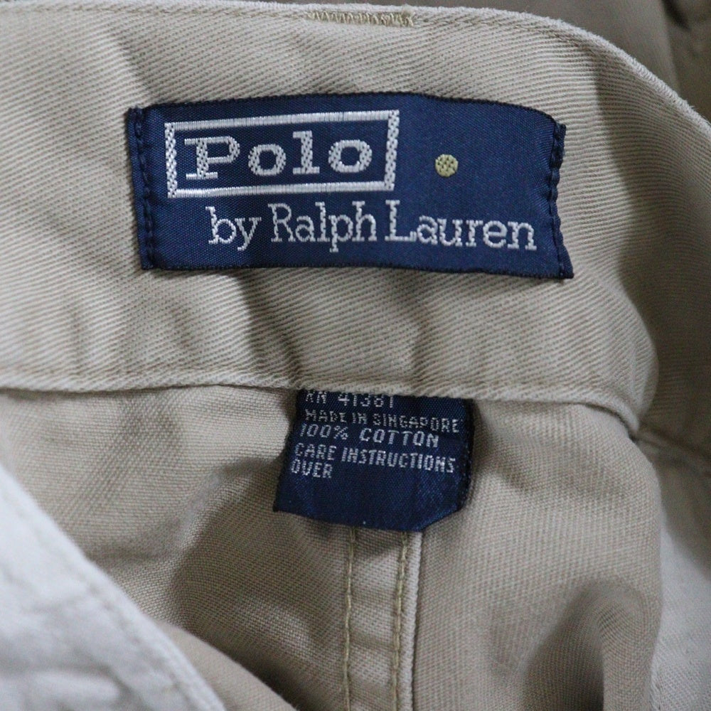 POLO RALPH LAUREN(ポロラルフローレン) カーゴ ショート ハーフ パンツ ベージュ S005