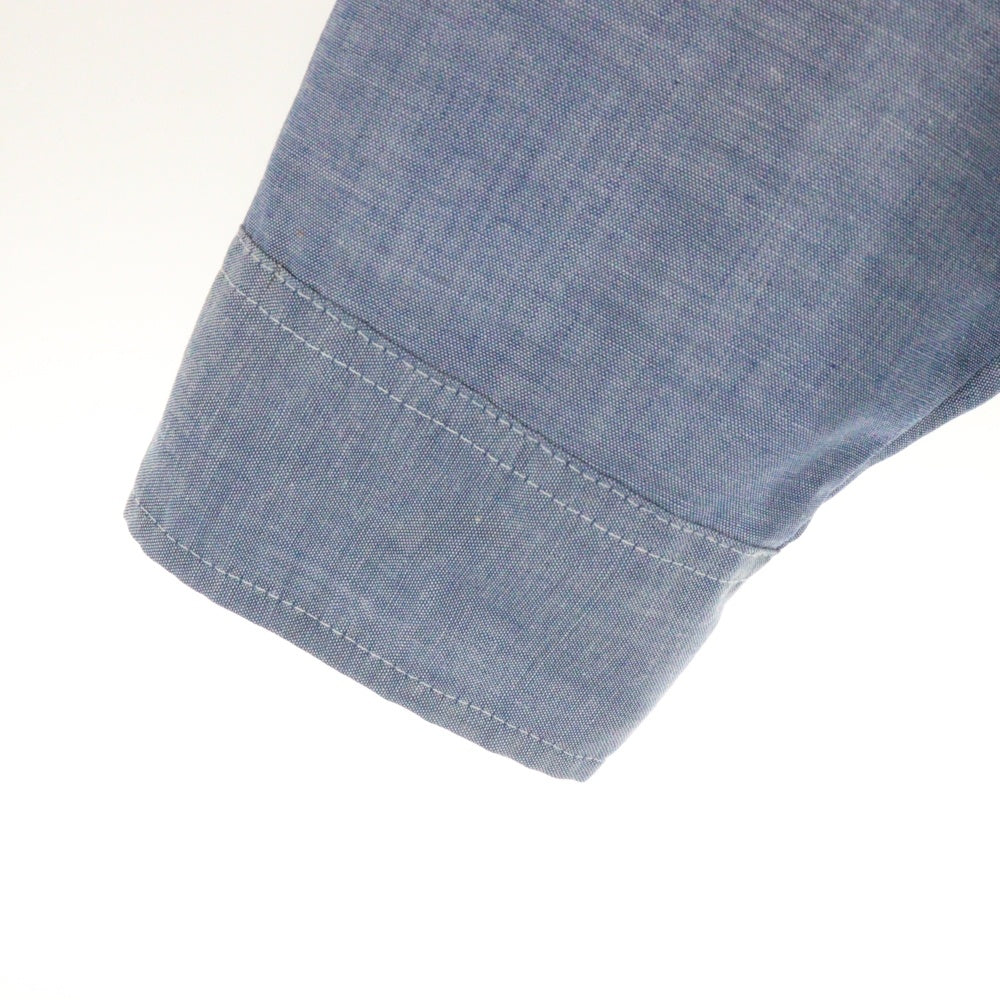 VINTAGE(ヴィンテージ) 70s BIG MAC JC PENNY CHAMBRAY L/S SHIRT 長袖シャツ ブルー