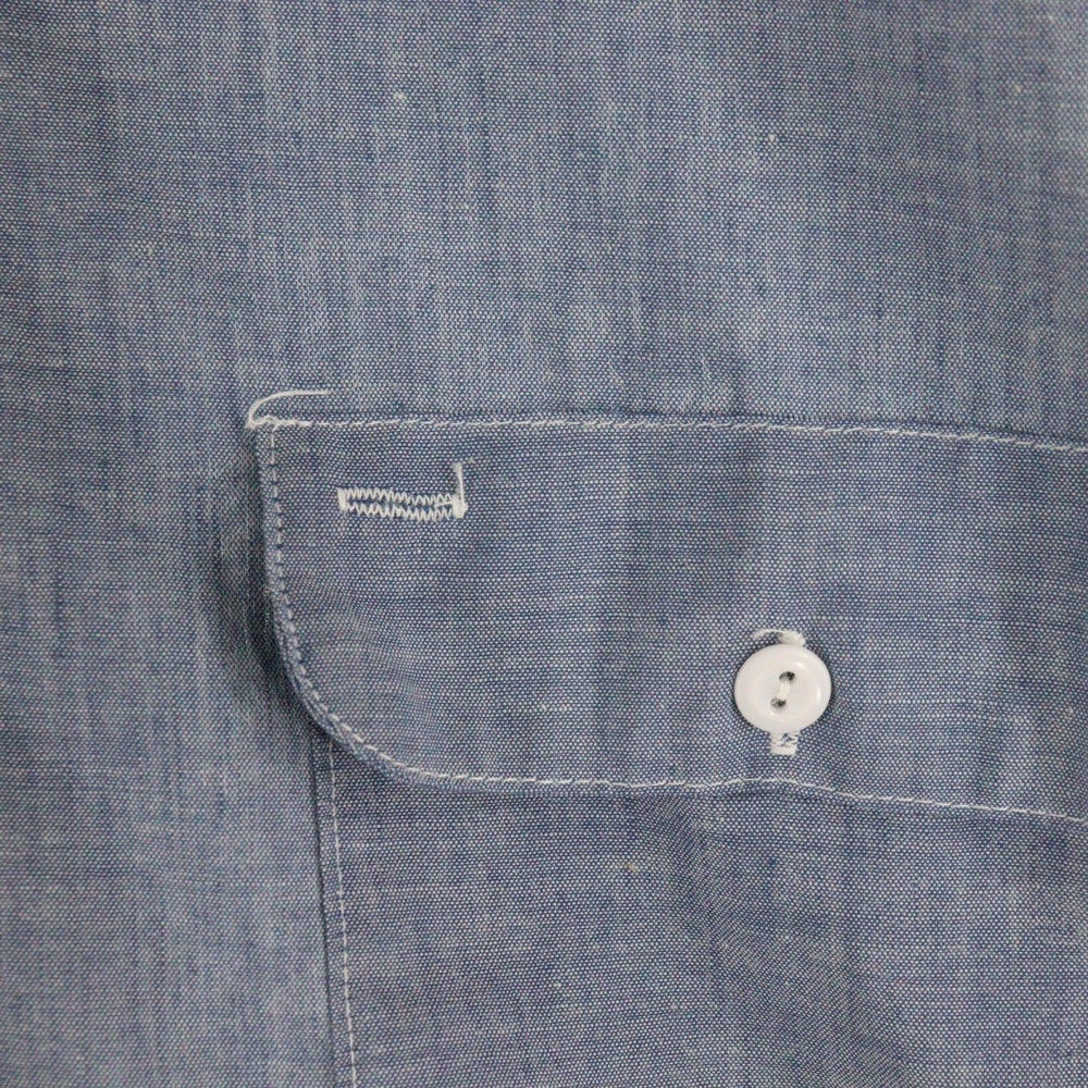 VINTAGE(ヴィンテージ) 70s BIG MAC JC PENNY CHAMBRAY L/S SHIRT 長袖シャツ ブルー
