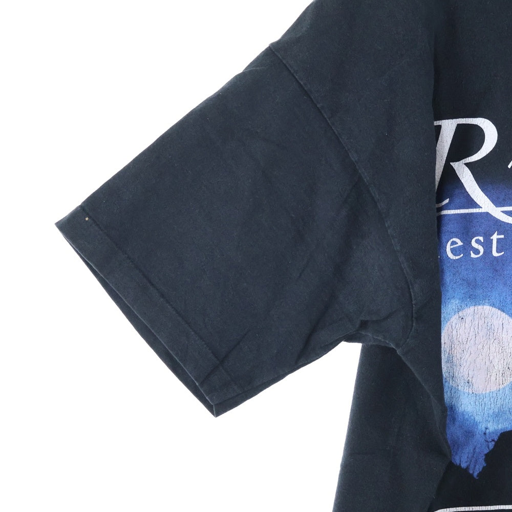 VINTAGE(ヴィンテージ) 90s RUSH TEST FOR ECHO 96-97 ラッシュ ツアー 半袖Tシャツ カットソー ブラック
