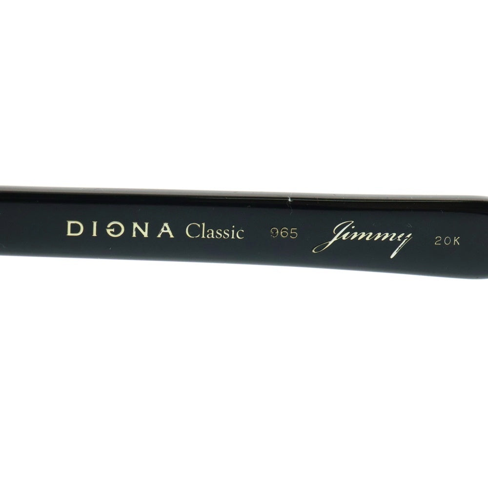 DIGNA classic(ディグナクラシック) DIGNA CLASSIC JIMMY 965 ウェリントン セルロイド メガネ サングラス ブラック/ブラウン