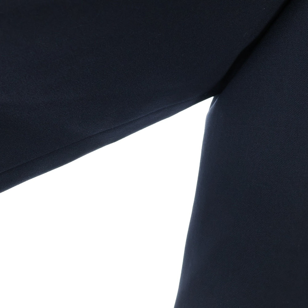 Aquascutum(アクアスキュータム) 90-00s VISCOSE RAYON COAT レーヨン ステンカラー ロング コート ネイビー
