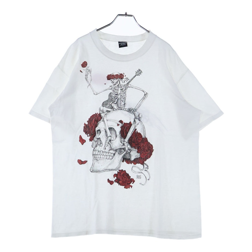 VINTAGE(ヴィンテージ) 90s GRATEFUL DEAD 1985 TEE グレイトフルデッド 両面プリント半袖Tシャツ カットソー ホワイト