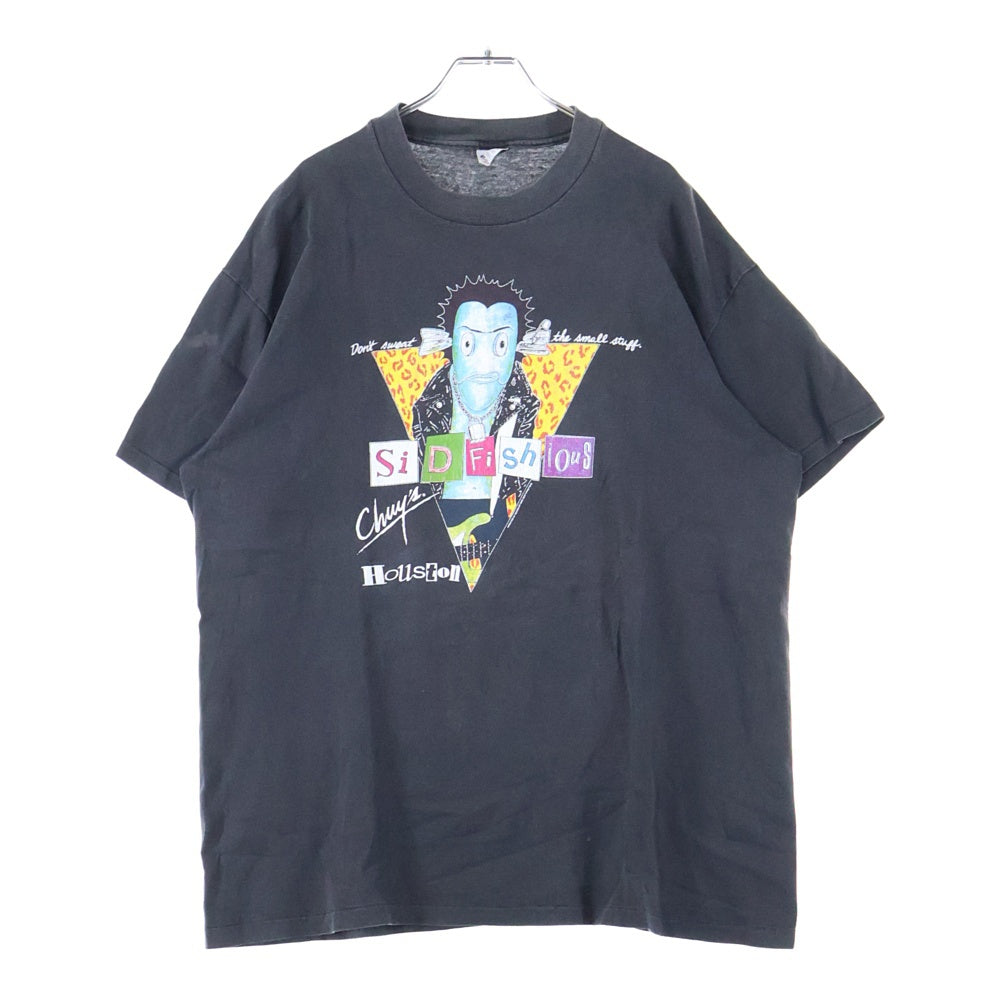 VINTAGE(ヴィンテージ) 90s SID VICIOUS TEE シドヴィシャス フロントプリント半袖Tシャツ カットソー ブラック