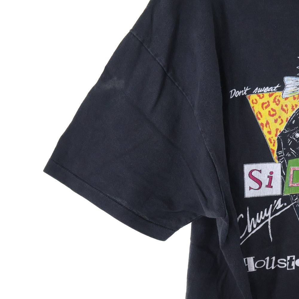 VINTAGE(ヴィンテージ) 90s SID VICIOUS TEE シドヴィシャス フロントプリント半袖Tシャツ カットソー ブラック