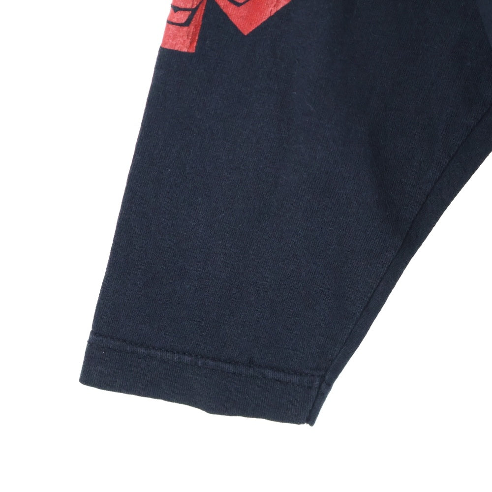 VINTAGE(ヴィンテージ) 90s RED HOT CHILI PEPPERS LS TEE レッドホットチリペッパーズ ブートレグ 両面プリント長袖Tシャツ 長袖カットソー ブラック