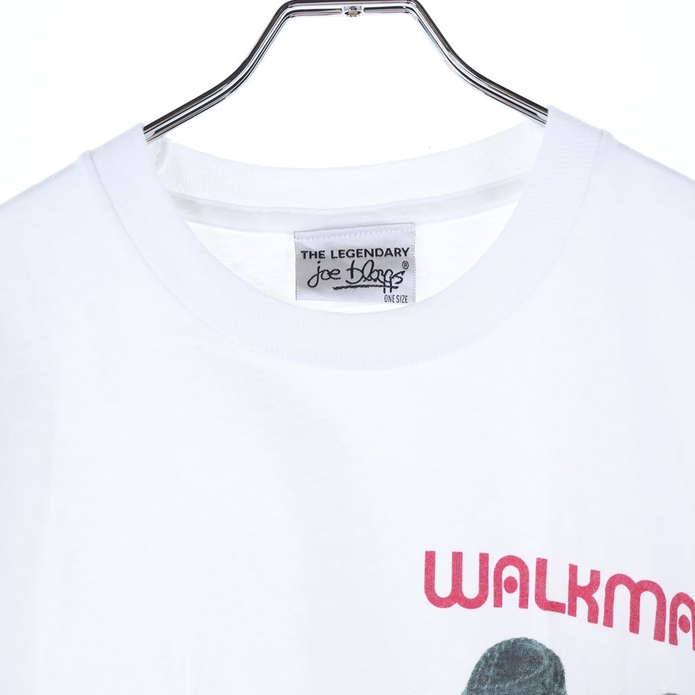 VINTAGE(ヴィンテージ) 90s Sony Walkman Joe Bloggs TEE ソニー ウォークマン フロントプリント半袖Tシャツ カットソー ホワイト