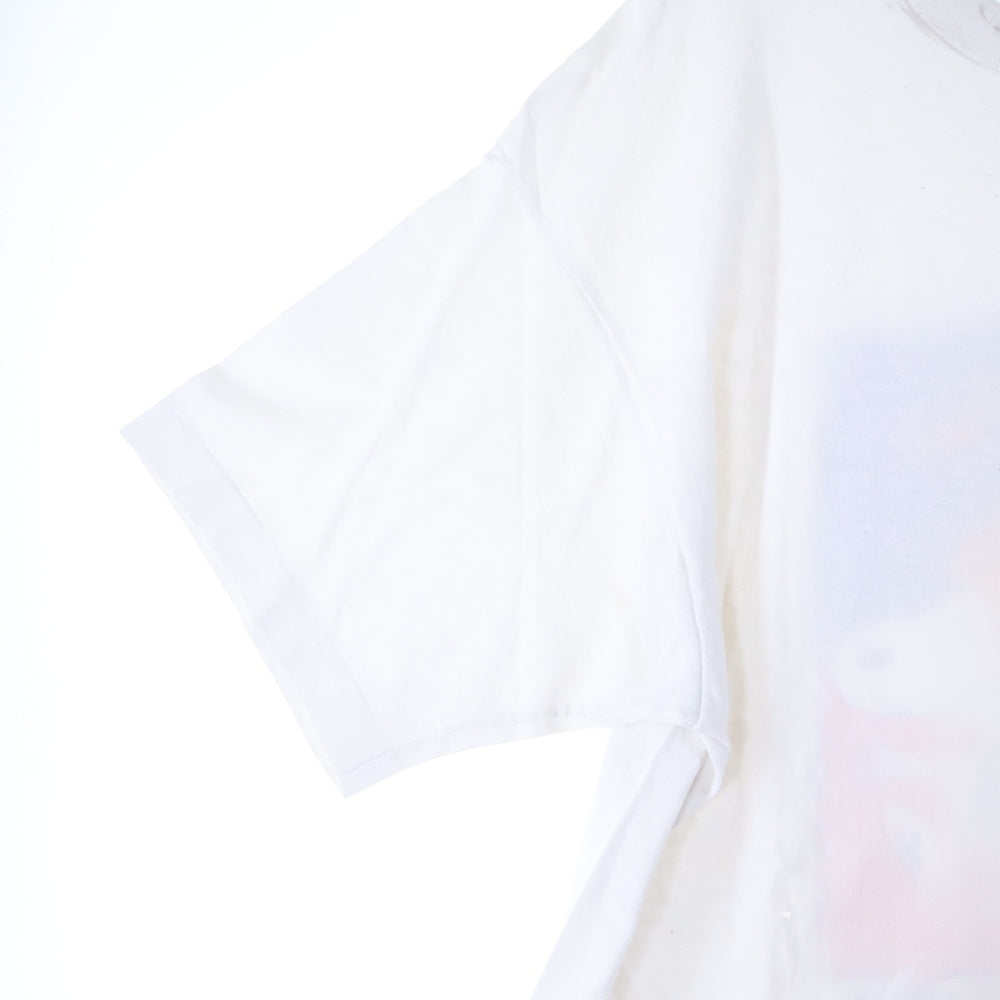 VINTAGE(ヴィンテージ) 90s I Get Home With A Little Help From My Friends 両面プリント半袖Tシャツ カットソー ホワイト