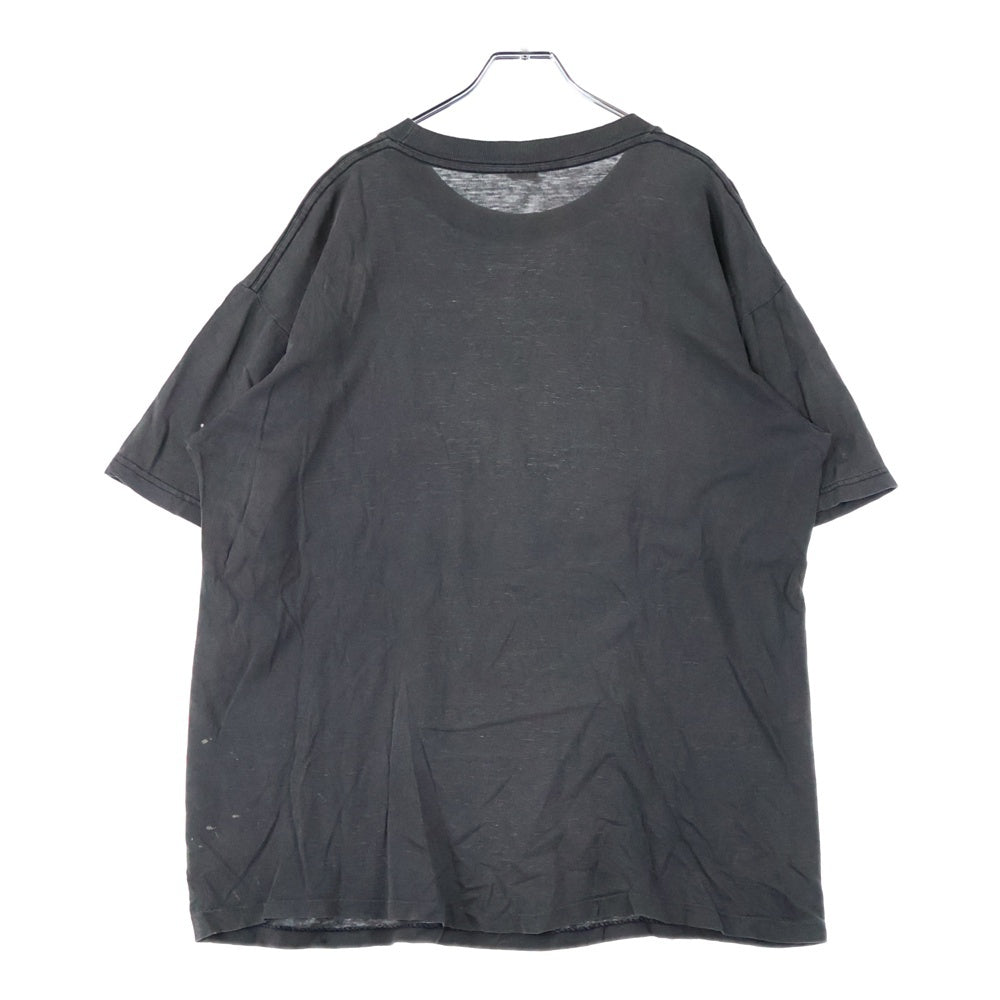 VINTAGE(ヴィンテージ) 90s JESUS CHRIST TEE キリスト フロントプリント半袖Tシャツ カットソー ブラック