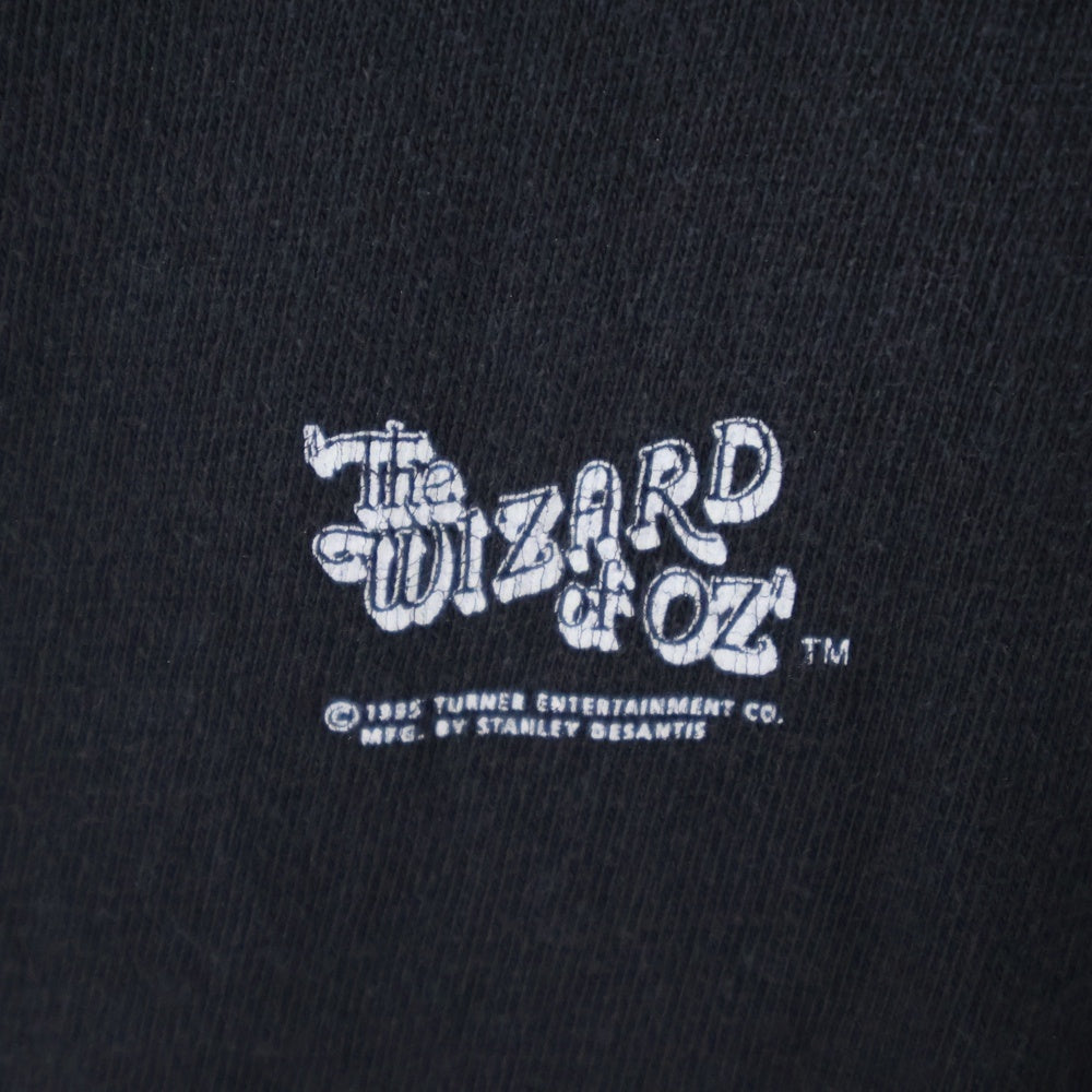 VINTAGE(ヴィンテージ) 90s THE WIZARD OF OZ HAND & LEGS STANLEY TEE オズの魔法使い フロントプリント半袖Tシャツ カットソー ブラック