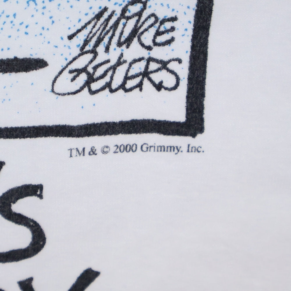 VINTAGE(ヴィンテージ) 90ー00s Mike Geters Pinocchio TEE ピノキオ フロントプリント半袖Tシャツ カットソー ホワイト