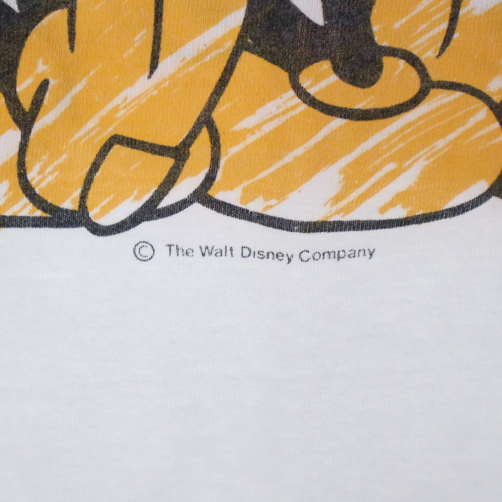 VINTAGE(ヴィンテージ) 90s MICKEY TEE ミッキー 両面プリント半袖Tシャツ カットソー ホワイト