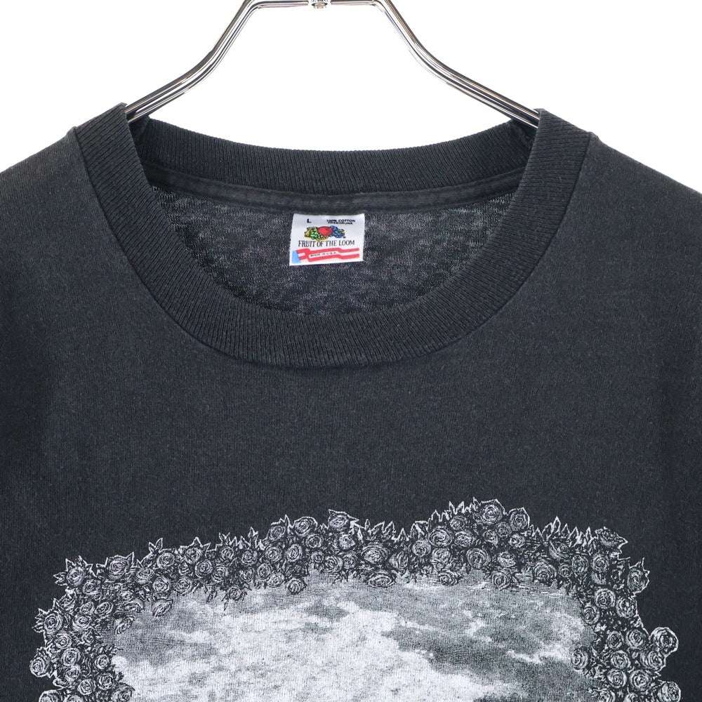 VINTAGE(ヴィンテージ) 90s ART TEE アート フロントプリント半袖Tシャツ カットソー ブラック