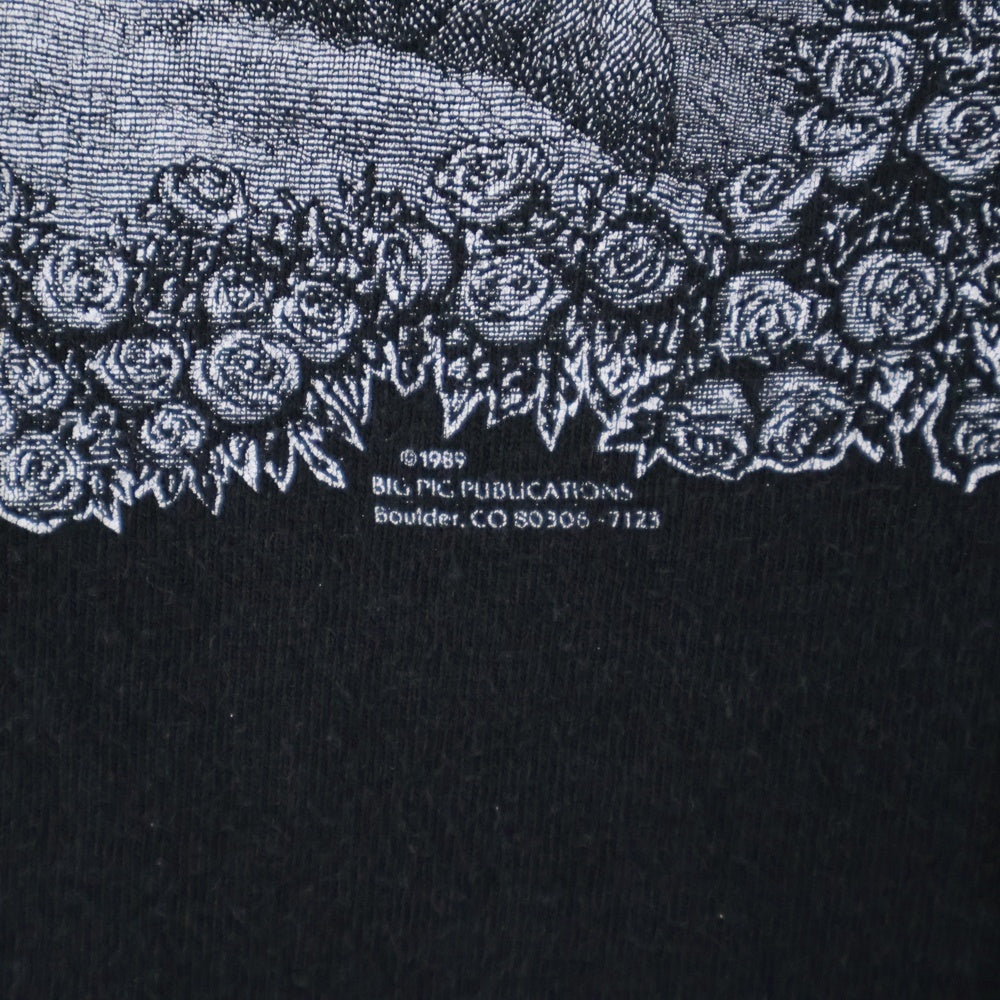 VINTAGE(ヴィンテージ) 90s ART TEE アート フロントプリント半袖Tシャツ カットソー ブラック