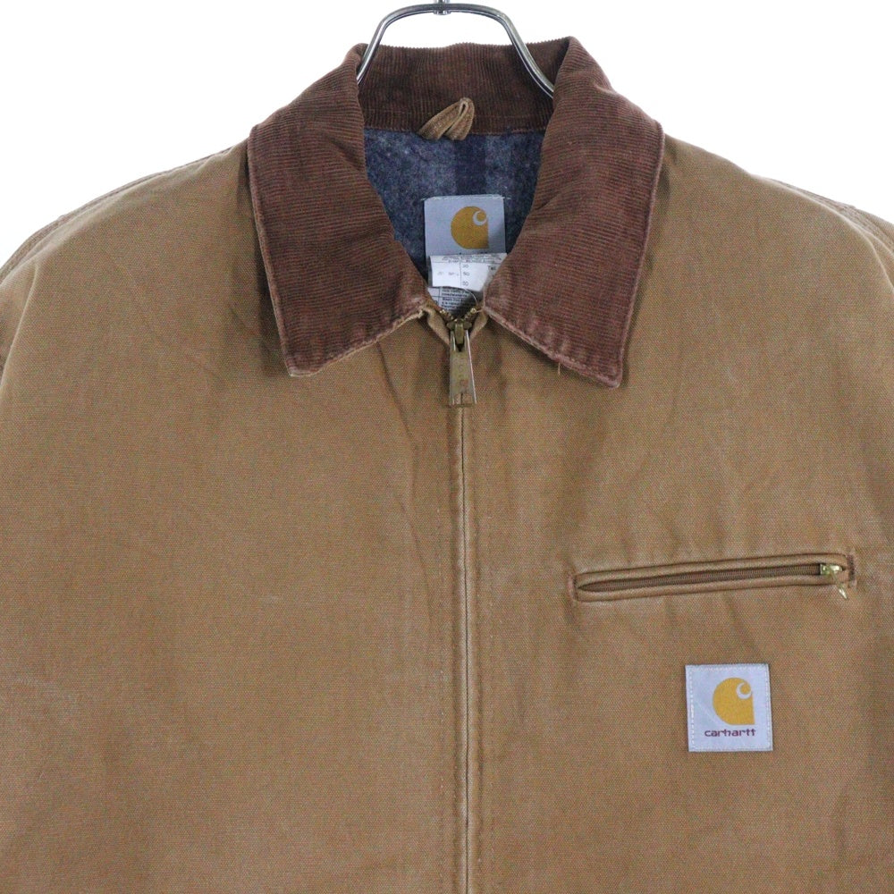 CARHARTT(カーハート) 00s デトロイト コットン ダック ジャケット キャメル