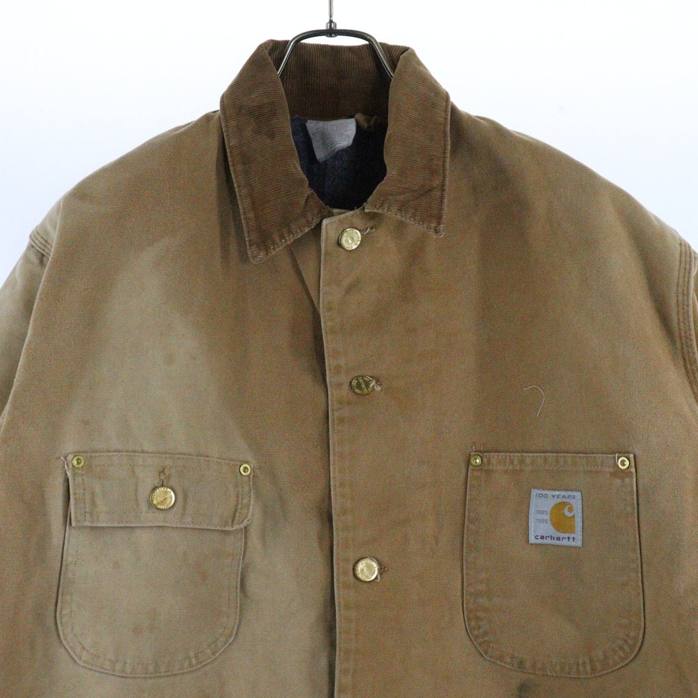 CARHARTT(カーハート) 80s ミシガンチョア コットンダッグ ジャケット ベージュ
