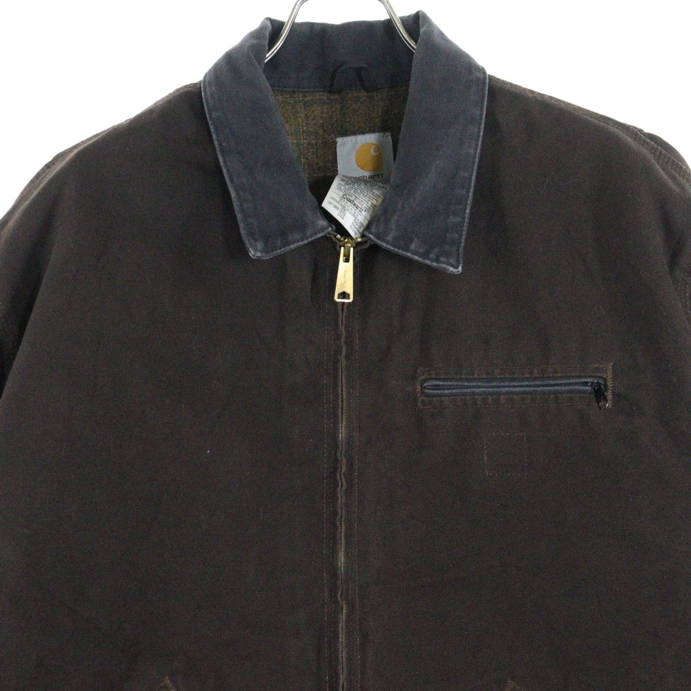 CARHARTT(カーハート) 10s デトロイト コットン ダック ジャケット ブラウン
