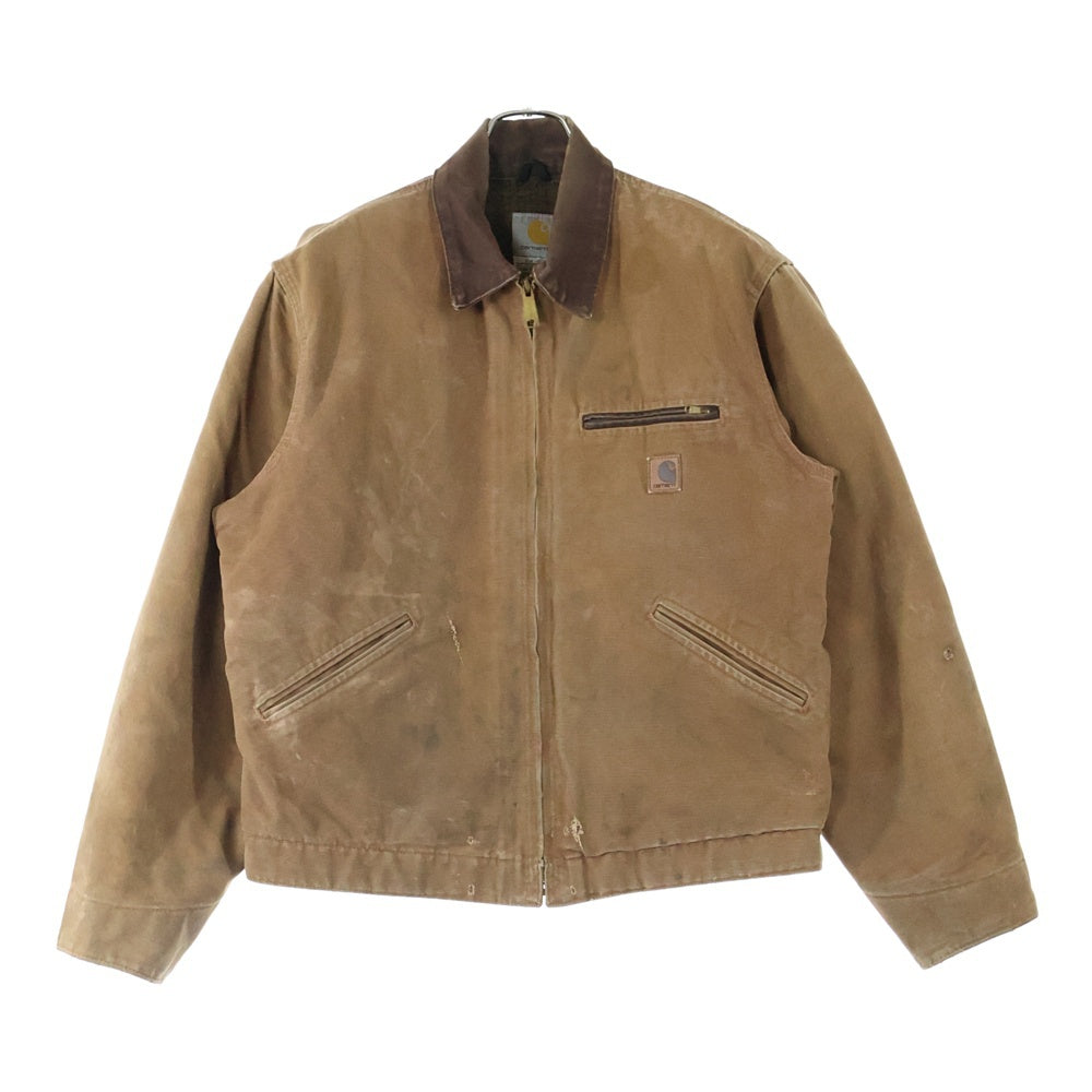 CARHARTT(カーハート) 00s デトロイト コットン ダック ジャケット ブラウン