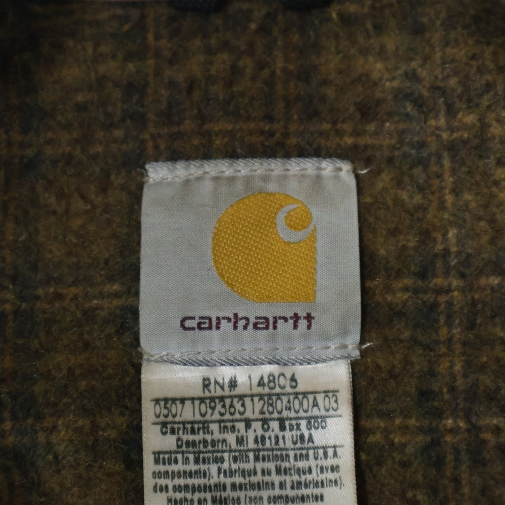 CARHARTT(カーハート) 00s デトロイト コットン ダック ジャケット ブラウン