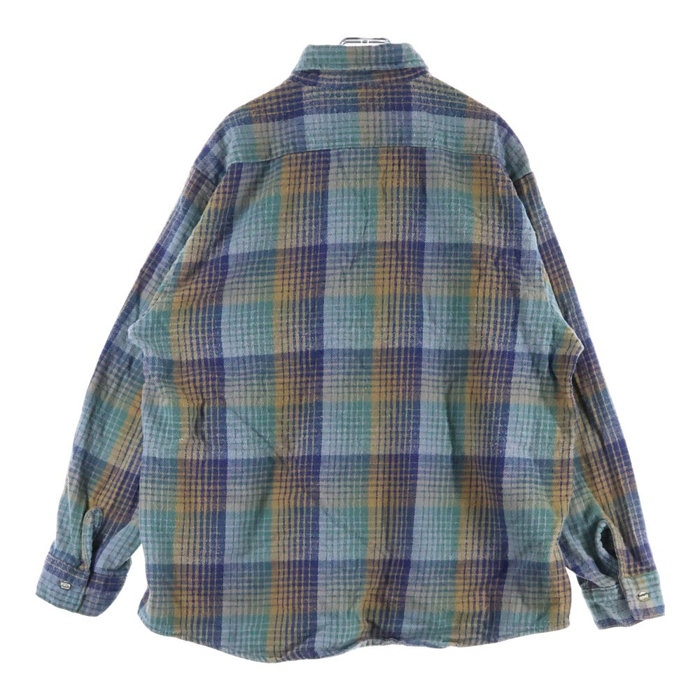 VINTAGE(ヴィンテージ) 80ー90s FIVE BROTHERS ファイブブラザーズ 長袖 シャツ マルチカラー