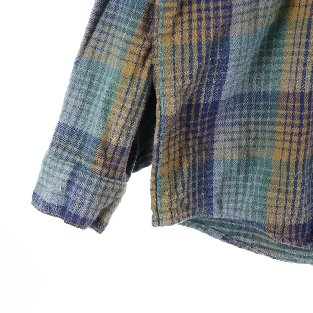 VINTAGE(ヴィンテージ) 80ー90s FIVE BROTHERS ファイブブラザーズ 長袖 シャツ マルチカラー