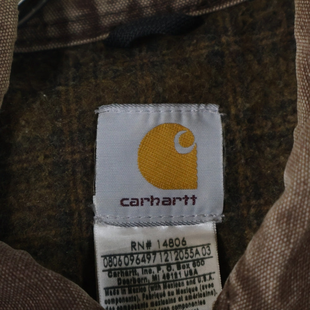 CARHARTT(カーハート) 00s デトロイト コットン ダック ジャケット ブラウン
