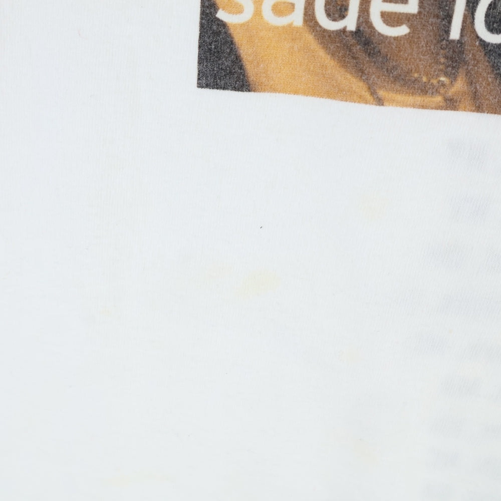 VINTAGE(ヴィンテージ) 00s SADE LOVER ROCK TOUR 2001 シャーデー ラバーロックツアー 両面プリント Tシャツ 半袖カットソー ホワイト