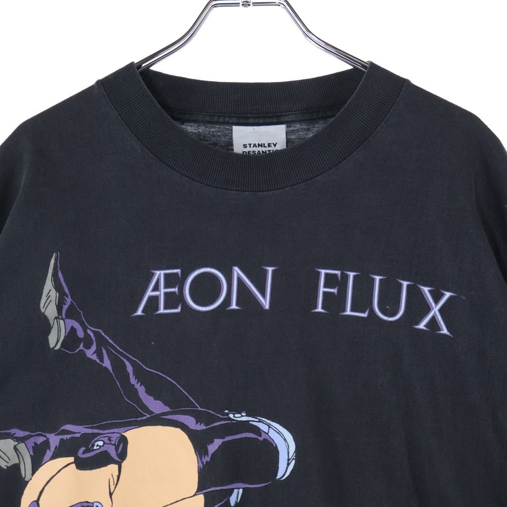 VINTAGE(ヴィンテージ) 90s AEON FLUX イーオン フラックス Tシャツ 半袖カットソー ブラック