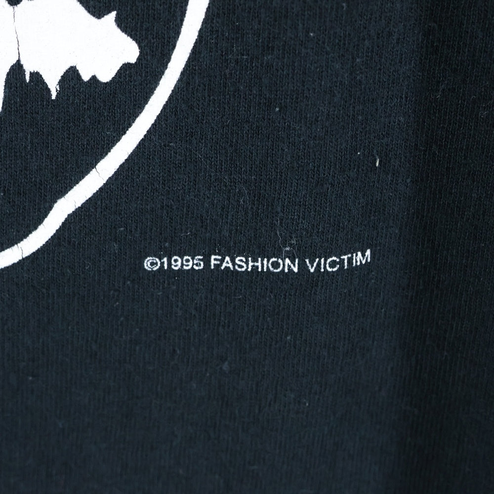 VINTAGE(ヴィンテージ) 90s RED DEVIL FASHION VICTIM レッドデビル ファッションヴィクティム Tシャツ 半袖カットソー ブラック