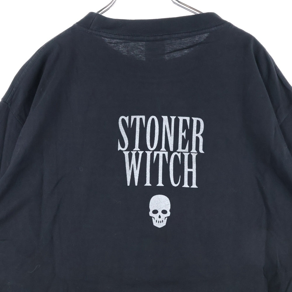 VINTAGE(ヴィンテージ) 90s MWLVINS STONER WITCH メルヴィンズ 両面プリント Tシャツ 半袖カットソー ブラック