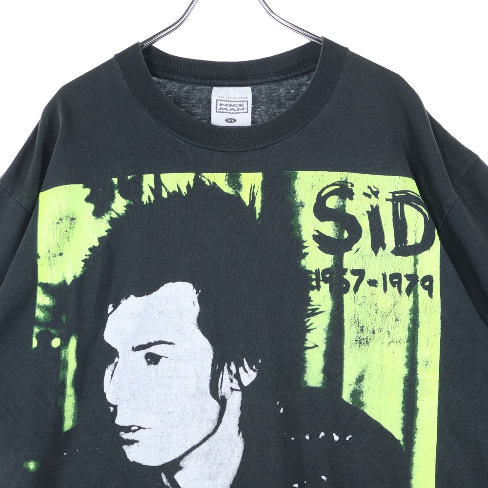 VINTAGE(ヴィンテージ) 90s SID シド Tシャツ 半袖カットソーブラック