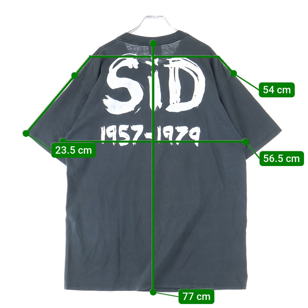 VINTAGE(ヴィンテージ) 90s SID シド Tシャツ 半袖カットソーブラック